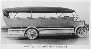 Commer bus 1913 - Rootes Danmark