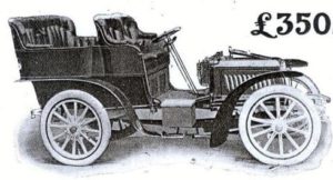 Darracq bil 1904 - Rootes Danmark