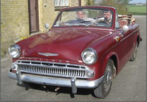 Hillman Minx 1959 – cabriolet - salgs annoncer