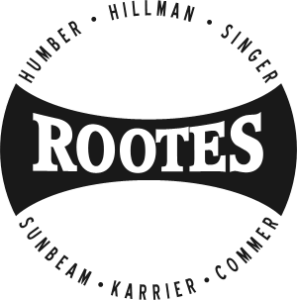 Rootes Group logo - Rootes Danmark