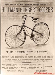 Safety cyklen 1886 - Rootes Danmark